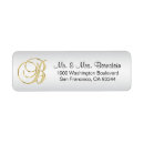 Zoek naar zilver etiketten Monogrammen