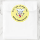 Zoek naar chef kok cartoon stickers Grappig