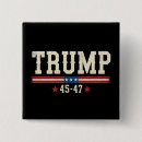 Zoek naar vintage amerikaanse vlag buttons President