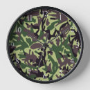 Zoek naar camouflage klokken Groene camo