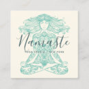Zoek naar bohemian mandala visitekaartjes Yoga instructeur
