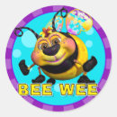 Zoek naar hommel cartoon stickers Schattig