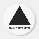 Zoek naar driehoek magneten Hipster