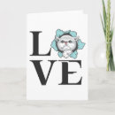 Zoek naar katten liefde kaarten Schattig
