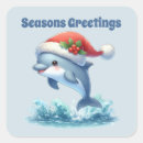 Zoek naar seizoenen groeten stickers Kerstmis