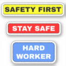 Zoek naar veiligheid stickers Blijf veilig
