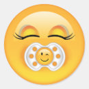 Zoek naar fopspeen stickers Schattig