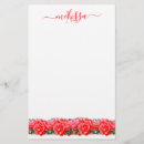 Zoek naar red rose briefpapier Rood