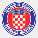 Zoek naar kroatische vlag stickers Patriottisch