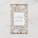 Zoek naar white lace visitekaartjes Rustic