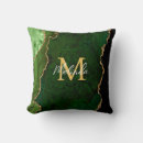 Zoek naar groen goud kussens Monogram naam