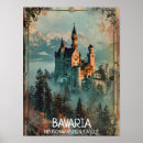 Zoek naar neuschwanstein kasteel kunst Illustratie