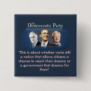 Zoek naar democratische partij buttons Barack obama