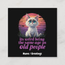 Zoek naar bejaarde visitekaartjes Elk persoon