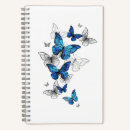 Zoek naar vlinder notitieboeken Blauw
