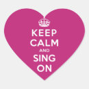 Zoek naar muziek hart stickers Zanger