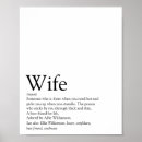 Zoek naar vrouw posters Echtgenote