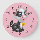 Zoek naar cow klokken Schattig