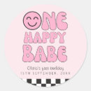 Zoek naar gezicht baby stickers Roze