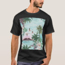 Zoek naar flamingo patroon tshirts Beach