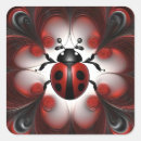 Zoek naar zwarte insecten stickers Ladybug