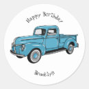 Zoek naar cartoon vrachtwagen stickers Vervoer