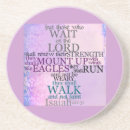 Zoek naar christelijk kruis onderzetters Christianiteit