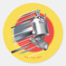 Zoek naar schurken stickers Animatie