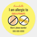 Zoek naar pinda allergie stickers Allergieën