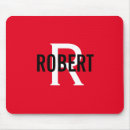 Zoek naar rode witte muismatten Voor hem