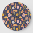 Zoek naar herfst bomen klokken Patroon