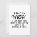 Zoek naar grappige accountant kaarten Boekhouder