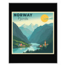Zoek naar noors posters Noorse fjorden