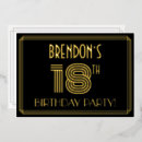 Zoek naar art deco verjaardag uitnodigingen Voor iedereen