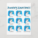 Zoek naar emoties briefkaarten Expressies