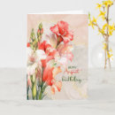 Zoek naar gladiolen kaarten Gladiolus