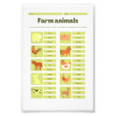 Zoek naar boerderijdieren posters Ieder kind