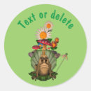 Zoek naar kikker met kroon stickers Schattig