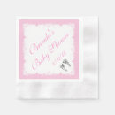 Zoek naar voetafdrukken servetten Aanstaande moeder