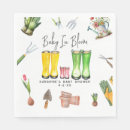 Zoek naar tuin servetten Baby in bloei