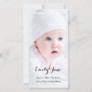 Zoek naar geboorte fotokaarten Nieuwe baby