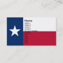 Zoek naar texas kaart visitekaartjes Vlag