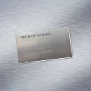 Zoek naar blik visitekaartjes Zilver