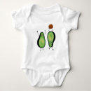 Zoek naar avocado baby rompers Groen