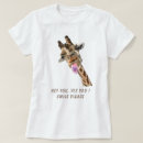 Zoek naar giraffe dames tshirts Grappig