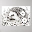 Zoek naar egel tekening posters Natuur