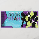 Zoek naar rockstar kaarten uitnodigingen Cool