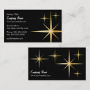 Zoek naar starburst visitekaartjes Zwart