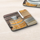 Zoek naar oud hout onderzetters Elk persoon