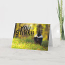 Zoek naar stinkdieren kaarten Grappig